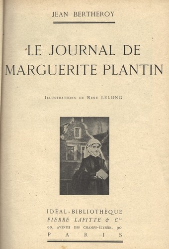 Le JOURNAL de Marguerite PLANTIN Dessins de René LELONG Chez LAFITTE 1911 N°28 - Imagen 4 de 12