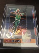 Panini NBA Hoops Premium Jayson Tatum Orange Frequent Flyers Base Insert 2020