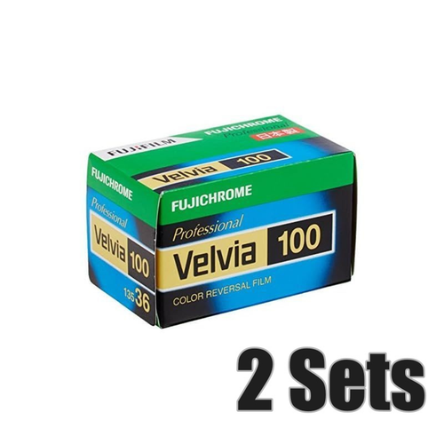 2 Sets FUJIFILM VELVIA100 NP 36 Reversal Film Fuji Chrome Velvia 100 35mm 135 - Picture 10 of 13