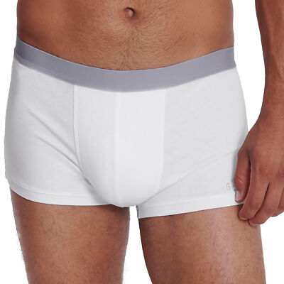 Sloggi men Ever Fresh Herren Boxershorts Slip Gr. XXL Baumwolle Weiß