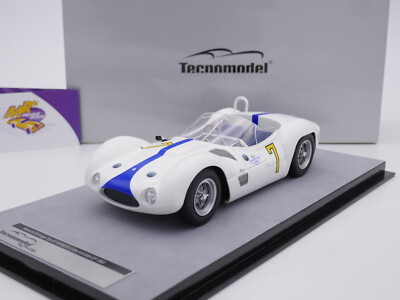 Tecnomodel TM18-276F # Maserati Birdcage Tipo 61 Cuba Avana GP 1960 S. Moss 1:18