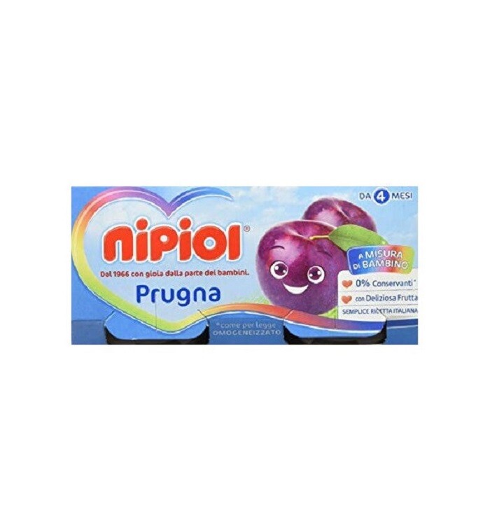 Nipiol – Nipiol Omogeneizzato Di Prugna 6x80g