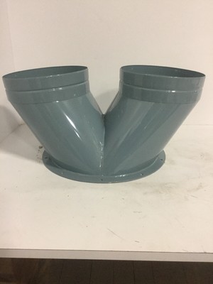 Industrial Wood Working Dust Collection Adapter Wye eBay