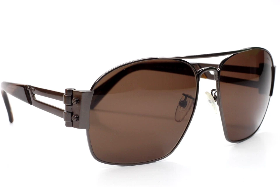 Gafas de sol Lanvin SLN002 K20 marrón bronce degradado lujo Italia 60-15-140 mm Foto 3 de 4