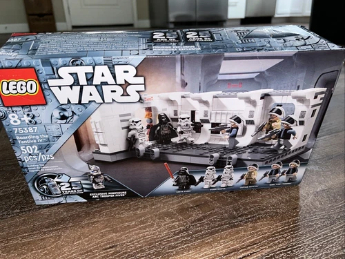 LEGO Star Wars 75387 Boarding Tantive IV Complete Set. No Box. Sealed Bags