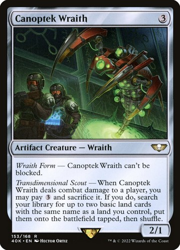 1x Canoptek Wraith - NM - Warhammer 40,000 - SPARROW MAGIC - 第 1/1 張圖片