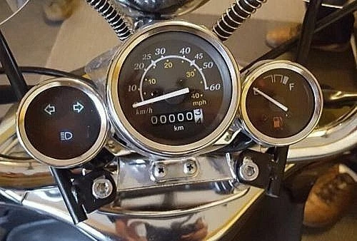 Roller Windschild Windschutzscheibe Retroroller Motorroller Scooter ZNEN  - Bild 3 von 4