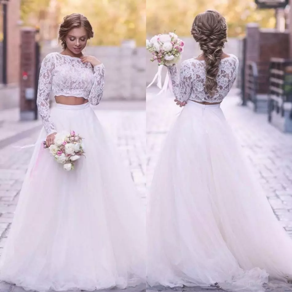 Long Sleeve Ball Gowns Custom Made Wedding Dresses for sale | eBay