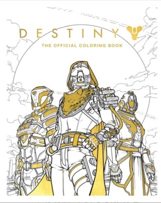 NEW Destiny: The Official Coloring Book 2017 TPB Paperback video game color