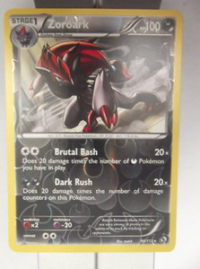 074PK090r - Zoroark- 90/ 113 - Legendary Treasures - Rare Reverse *