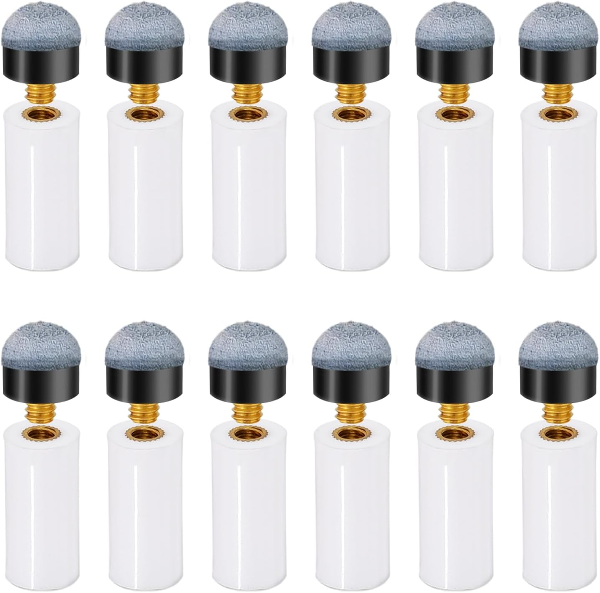 HOWTIP   Ⓜ️ Amazon.com : XIHIRCD 20pcs Billiard Cue Tips 12mm, 0.47in