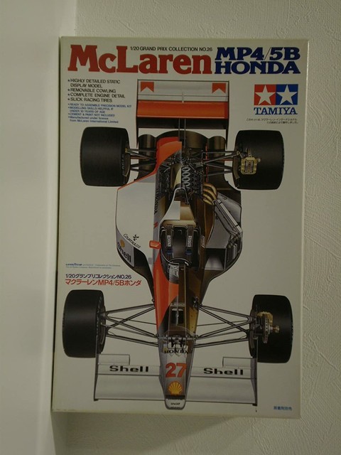 Tamiya Mclaren Honda Mp4 5b 1990 F1 1 Scale Model Kit Marlboro For Sale Online Ebay