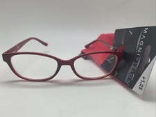Foster Grant Reading Glasses MAGNIVISON +1.25  EVALINA WINE READERS