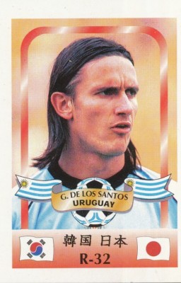 032 GONZALO DE LOS SANTOS URUGUAY # VALENCIA CF KARTE WM 2002 REYAUCA