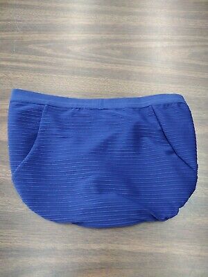 Nike Pro Elite Track & Field Womens blue Racing Briefs Size