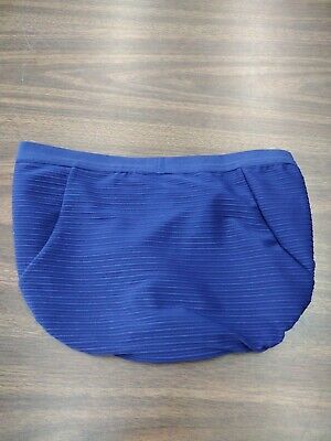 Nike Pro Elite Track & Field Womens blue Racing Briefs Size S