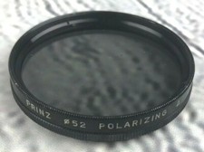 Vtg Prinz 52mm Polarizing Camera Lens Filter 2  Japan