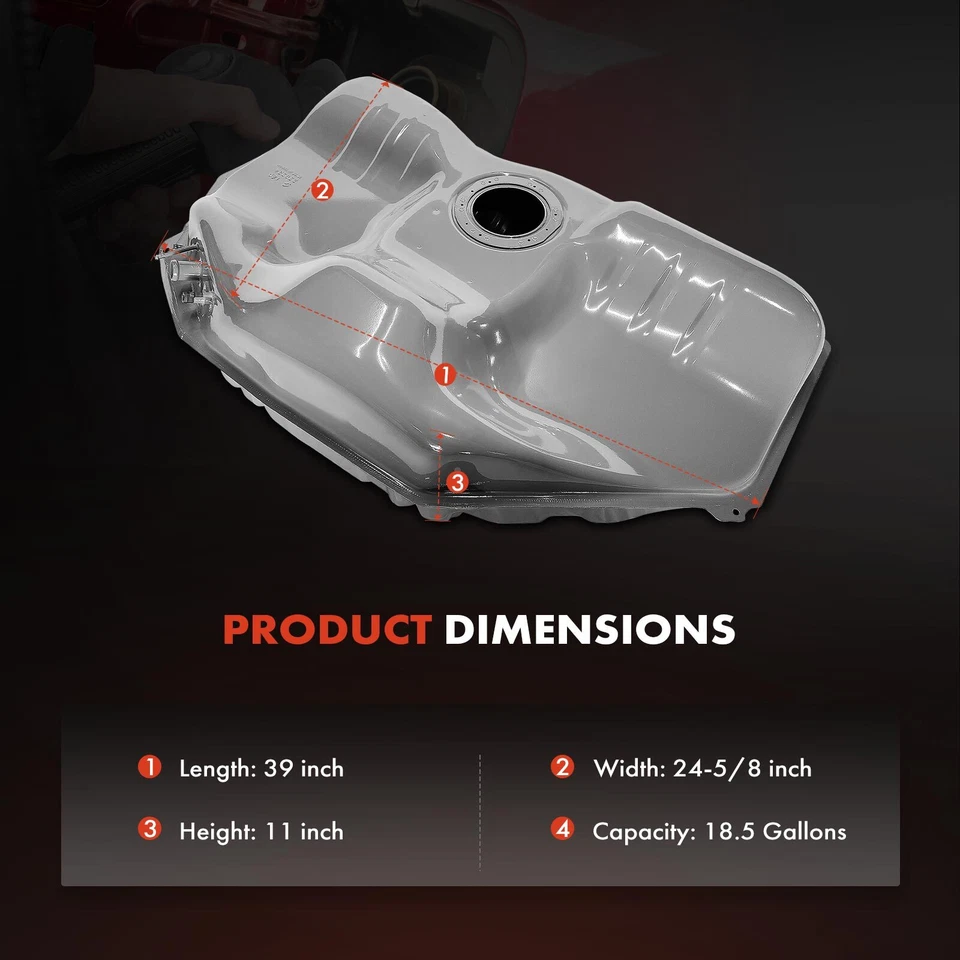 Tanque de combustible de 18,5 galones para Infiniti I30 Nissan Máxima 2000-2001 3,0 L 172022Y910 Foto 4 de 4