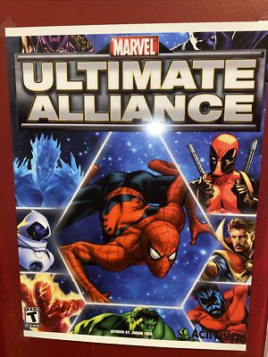 Marvel Ultimate Alliance 1 Custom Fan Made Cover Art Poster
