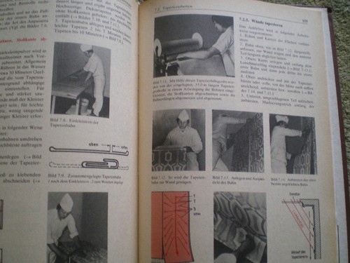 Beschichtungslehre -DDR Buch Beschichtungen Wissensspeicher Anstriche Feinputze - Picture 10 of 11