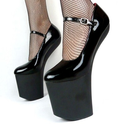 extremely high platform heels