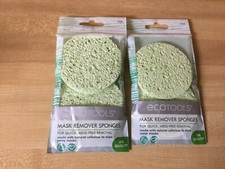 2 Packs Eco Tools Mask Remover Sponges 2 Per Pack Sealed 7438 Spa Quality