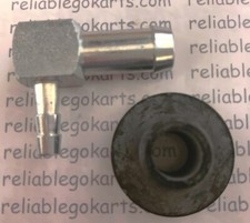 Tank-fitting elbow and grommet both pieces, sold as set