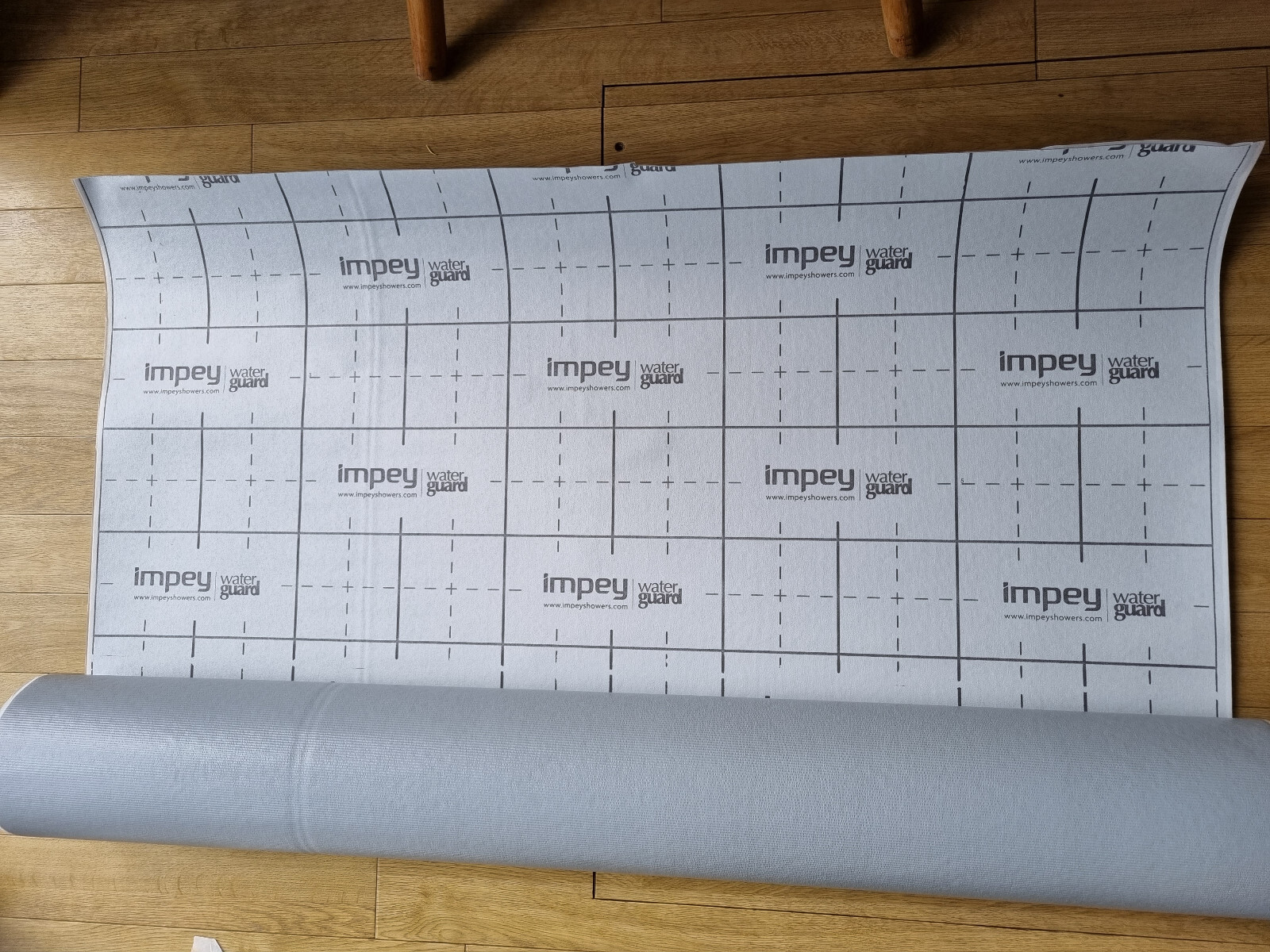 Impey WaterGuard Waterproof membrane Wetroom floor Tanking kit WG5 left