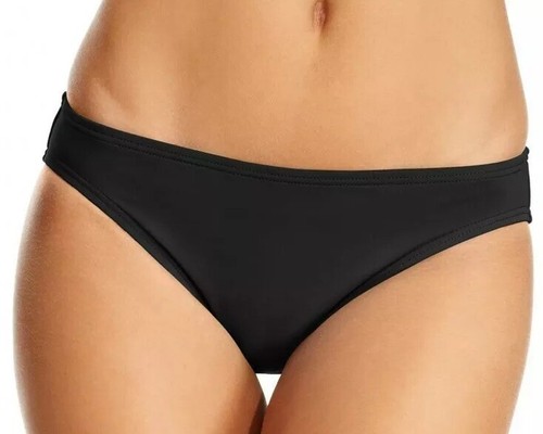 Michael-Kors-11719-Women-Black-Classic-Solid-Hipster-Bikini-Brief-Bottoms-Size-M