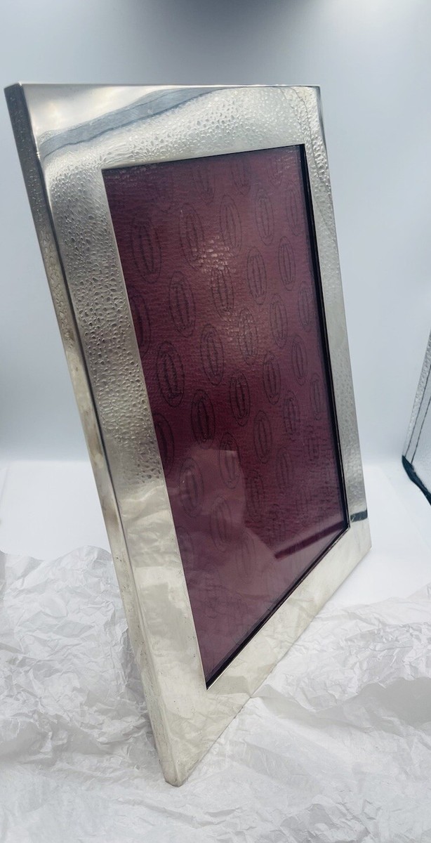 ⭐Cartier⭐　カルティエ　フォトフレーム　写真立て　シルバー Cartier Vintage Sterling Silver Large Picture Frame 9