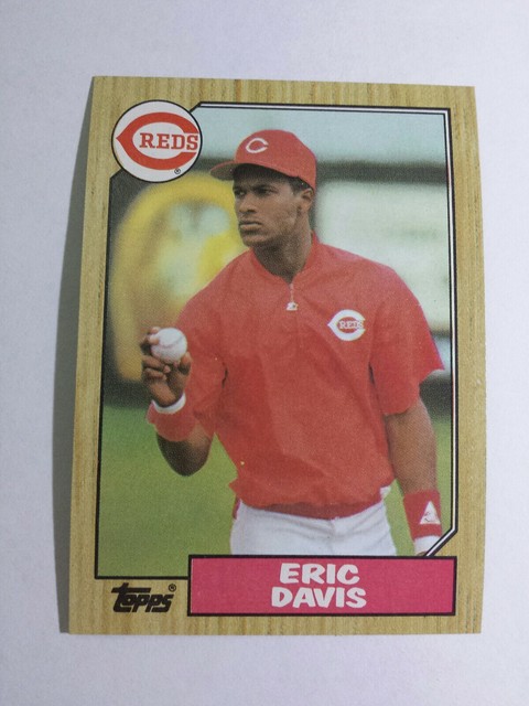ERIC DAVIS 1987 TOPPS BASEBALL CARD 412 C6475 EBay