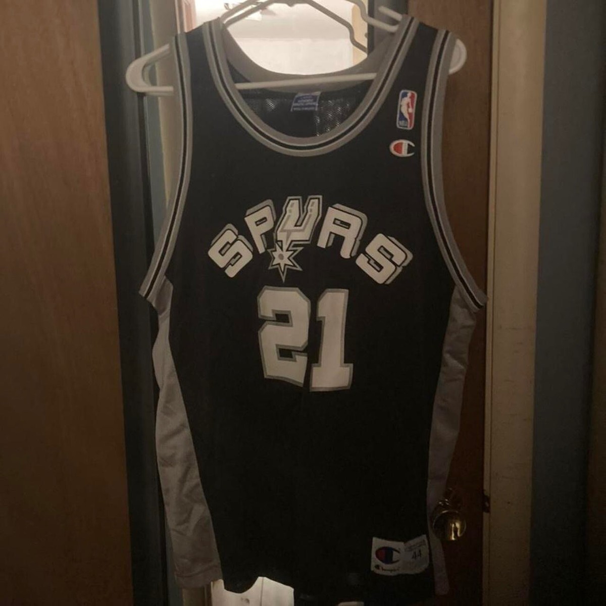 90s NBA Tim Duncan #21 San Antonio Spurs Champion Basketball