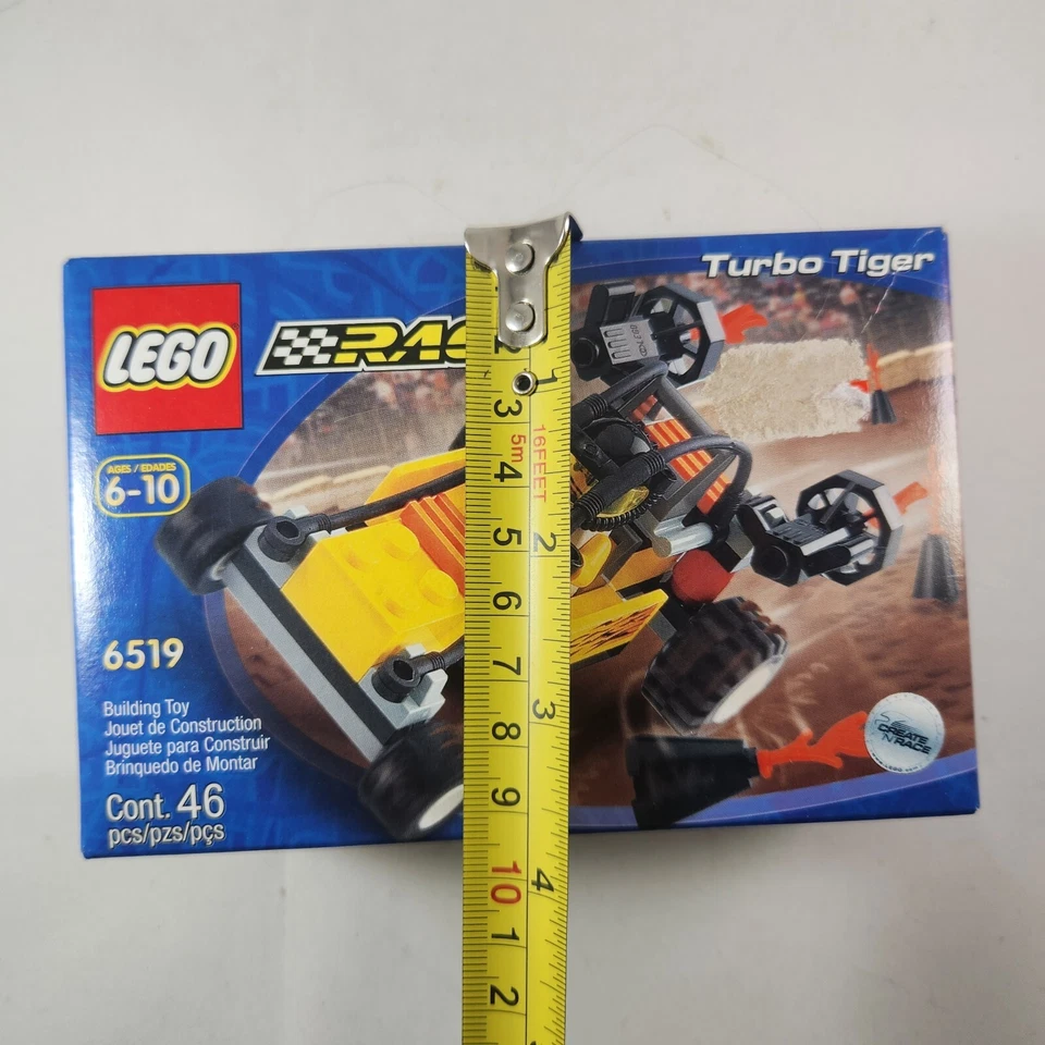 Lego Race Turbo Tiger 6519 100% Completo con Figuras, Caja, Manual Foto 2 de 3