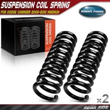 2pcs Coil Spring Set for Dodge Charger 2006-2010 Magnum 2005-2008 Rear LH & RH