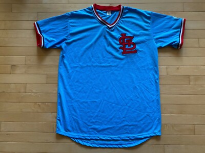 ユニフォーム 古着 90s St. Louis Cardinals メッシュ St. Louis Cardinals SGA Mesh Pullover Jersey SIZE XL 8/23/19 Mens