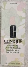 HTF Clinique Stay-Matte Oil-Free Makeup Foundation 25 SPICE 30ml/1oz SOLD OUT 