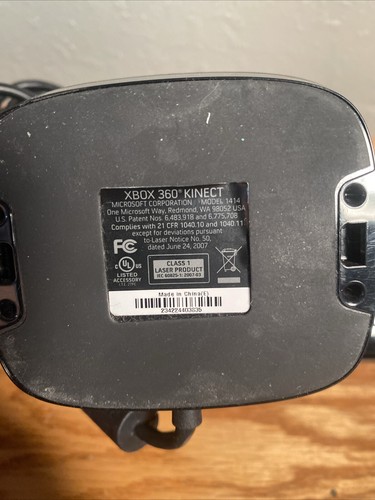 Xbox 360 Kinect Camera - Microsoft - Tested & Working - 3D Scanner - Picture 2 of 2