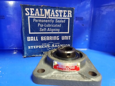 Seal Master 3/4'' Bearing Flange F 2-012, SF 12 - 4 Bolt