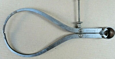 Metal Engineering Caliper tool spring loaded & clamped Moore & Wright Sheffield 