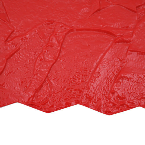 60*30 Cm Red Concrete Texture Mold W/ Carrying Handles For Courtyard Paths - Picture 12 of 14