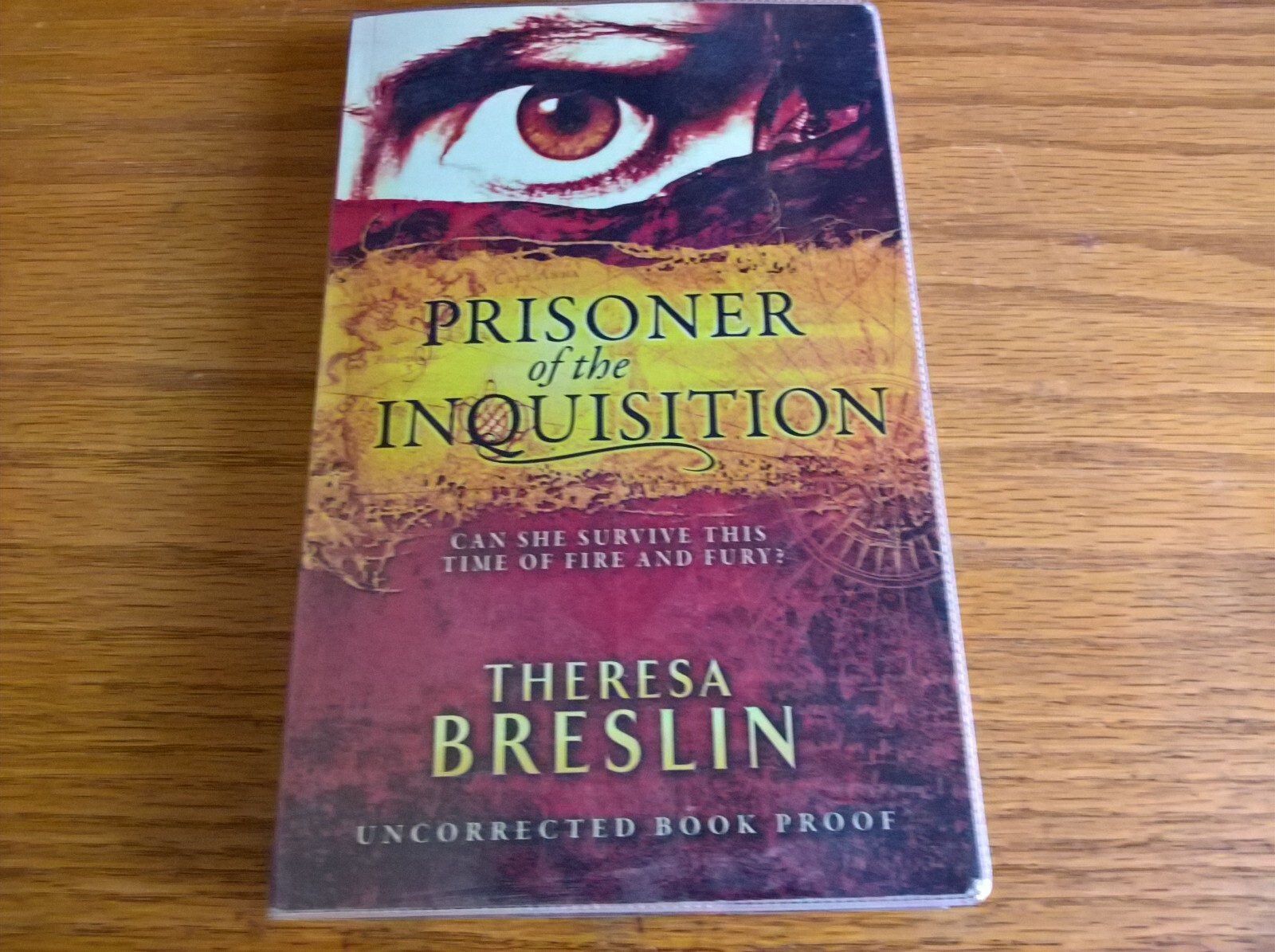 Prisoner of the Inquisition by Theresa Breslin - SIGNED proof copy pb