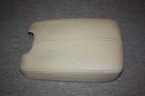 Center Console Armrest Lid Cover For 2008-2012 Honda Accord - Beige With Base