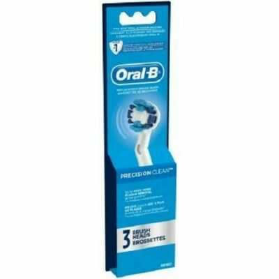 #ad Oral B 6905584748 Precision Clean Electric Toothbrush Replacement Heads 3pack $9.90