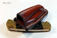 Buck 112 Ranger Sheath | Custom Cross Draw Scout Carry Leather Sheath 