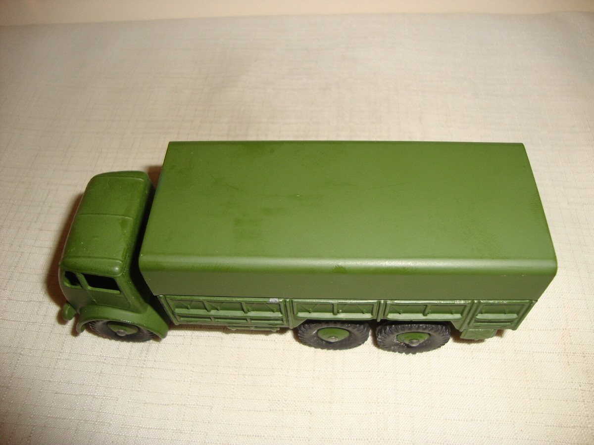 DINKY SUPERTOYS 622 10-TON ARMY TRUCK - VERY GOOD in original BOX