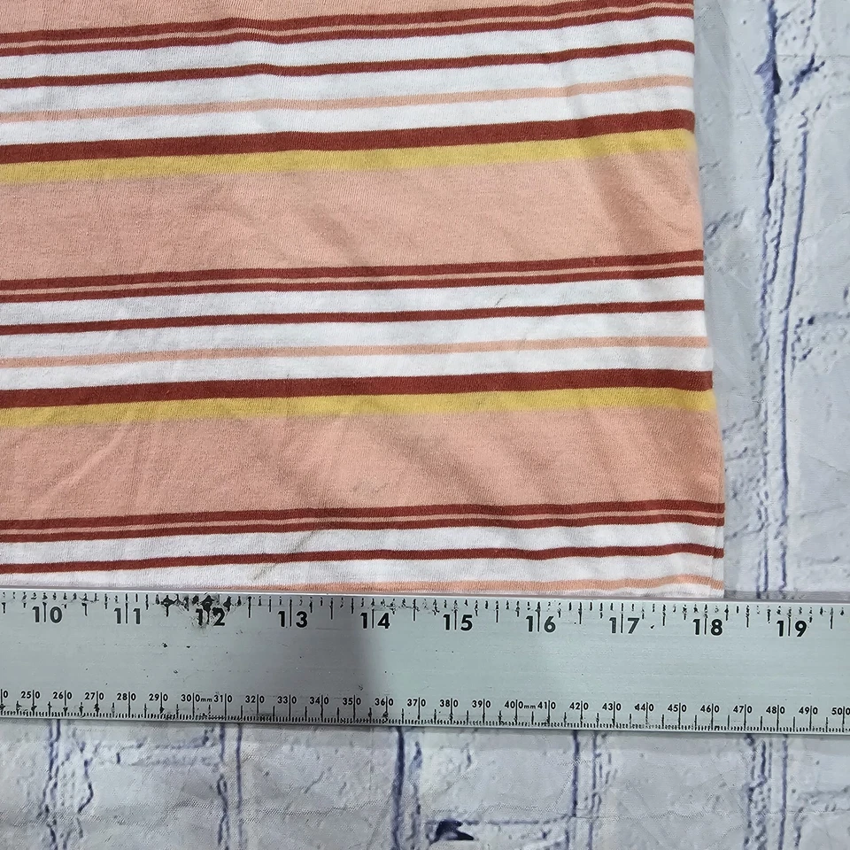 Camiseta manga corta a rayas Hang Ten MUJER TALLA PEQUEÑA VINTAGE Y2K Foto 3 de 4
