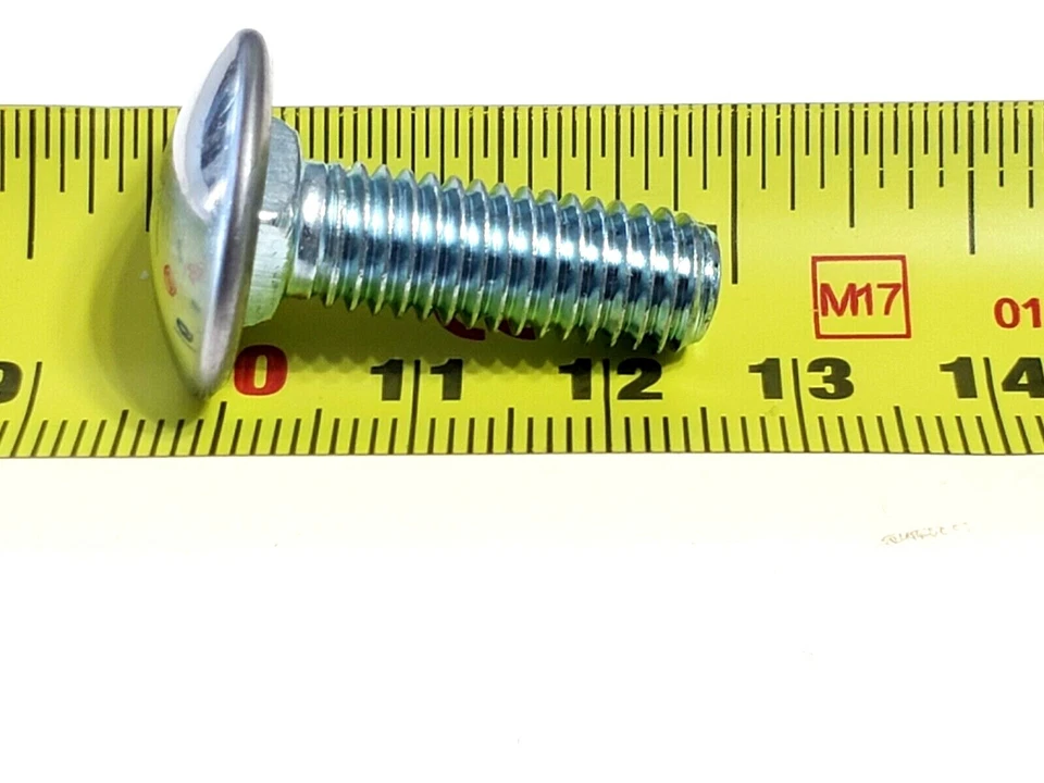 76-93 GM GMC Acero Inoxidable Tapa Cabeza Redonda Delantero Trasero M8-1.25x25 Pernos de Parachoques A21 Foto 3 de 4