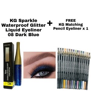 dark blue liquid eyeliner