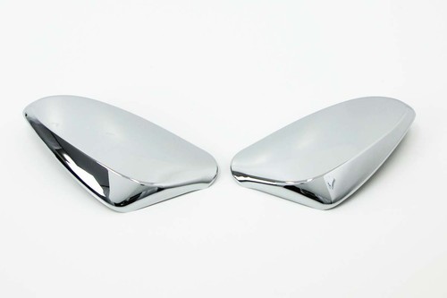 Chrome Side Mirror Cover for 2011/07 ~ 2018 Hyundai Accent sedan & Hatch NO LED - Picture 3 of 12
