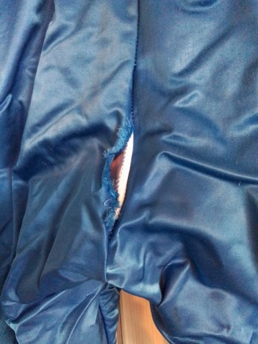 Vintage Wrestling Warm Ups Top & Unterteil Bären 80er Qualität Blau Rot Retro  - Bild 9 von 11